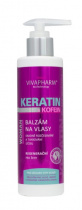 VIVAPHARM Keratin&kofein balzám na vlasy 200ml s pumpou foto