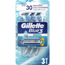 Gillette Blue3 holítka 3ks ice foto