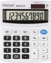 Kalkulačka Rebell stolní SDC410+, 10-míst foto
