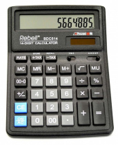 Kalkulačka Rebell stolní BDC514, 14-míst foto