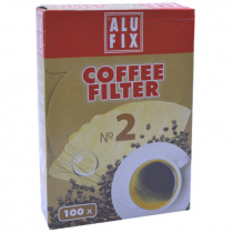 Kávové filtry č.2 100ks ALUFIX foto