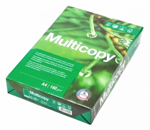 Xerograf. papír A4 160g 250l Multicopy bílý