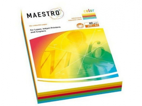 Xerograf. papír A4 80g MIX 250l. Maestro Intensive