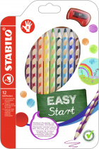 STABILO EASYcolors pastelky pro praváky 12 barev foto