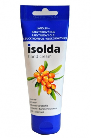 Krém na ruce Isolda 100ml lanolin s rakytníkovým olejm