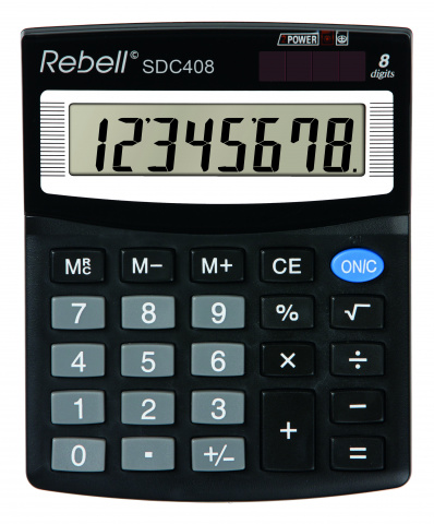 Kalkulačka Rebell stolní SDC408, 8-míst