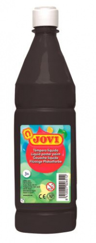 Tempera 1l  JOVI černá PREMIUM