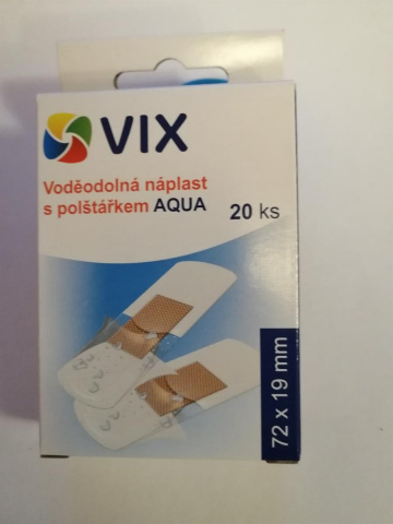 Náplast VIX voděodolná 20ks