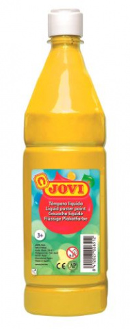 Tempera 1l  JOVI žlutá PREMIUM