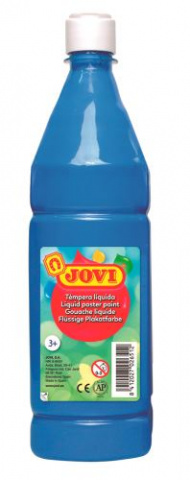 Tempera 1l  JOVI světle modrá PREMIUM