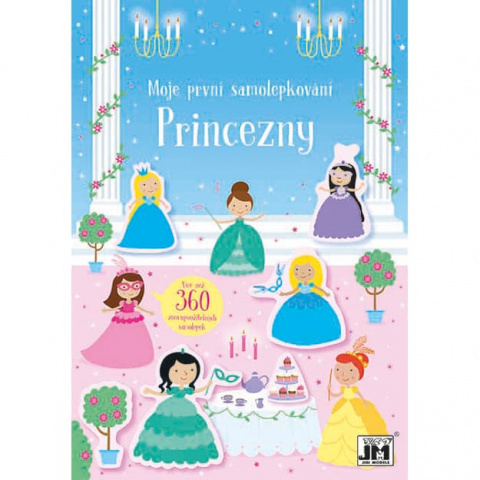 Moje první samolepkování JM Princezny