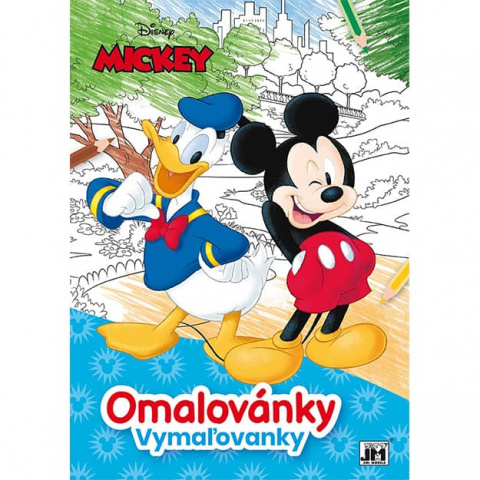 Omalovánky A4 JM Mickey