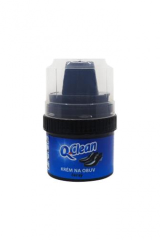 Q Clean krém na boty černý 50ml