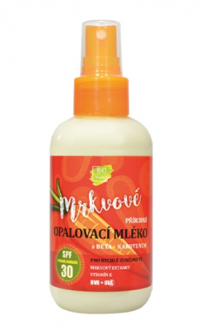 SUN Vital opalovací mléko mrkvové 150ml OF30