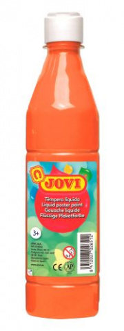 Tempera 500ml  JOVI oranžová