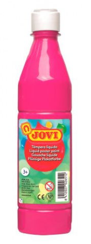 Tempera 500ml  JOVI růžová