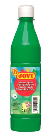 Tempera 500ml  JOVI světle zelená