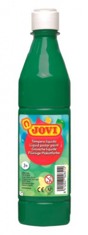 Tempera 500ml  JOVI tmavě zelená