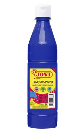 Tempera 500ml  JOVI tmavě modrá