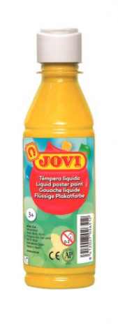 Tempera 250ml  JOVI žlutá