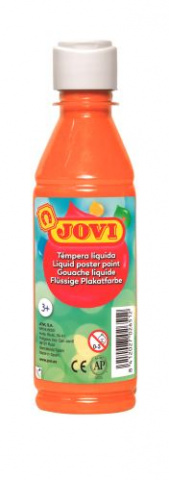 Tempera 250ml  JOVI oranžová