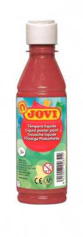 Tempera 250ml  JOVI hnědá