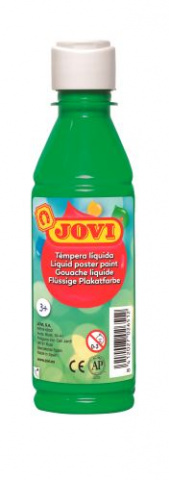 Tempera 250ml  JOVI světle zelená