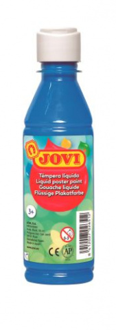 Tempera 250ml  JOVI světle modrá