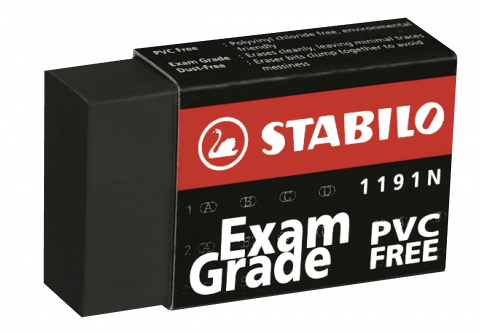 Pryž STABILO Exam Grade černá