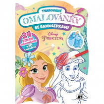 Omalovánky tvarované A4 JM Disney Princezny foto