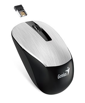 Genius myš Optical 2.4G bezdrátová NX-7015 USB 1200dpi stříbrná