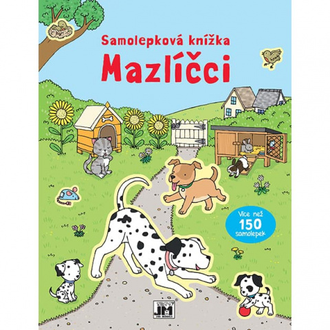 Knížka samolepková JM Mazlíčci