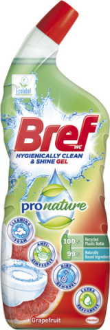 Bref WC gel čistič 700ml Pro Nature Grapefruit