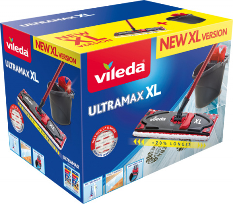 Vileda Ultramax XL 2v1 microfibre box set