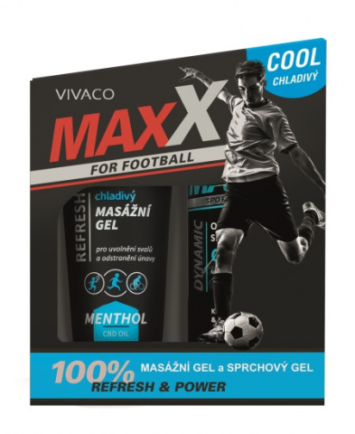 DK MAXX Sportiva COOL SG 250ml + masážní gel chladivý 200ml