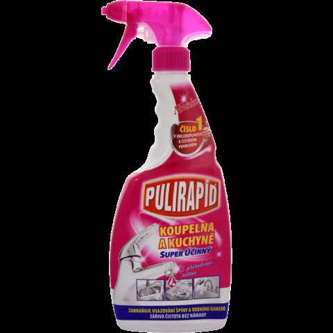 Pulirapid 500ml koupelna a kuchyně s octem