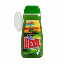 Dr.DEVIL gel 3v1 400ml + wc závěs Apple foto