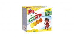 Dr.DEVIL WC PUSH PULL gel 4x20g Lemon fresh foto