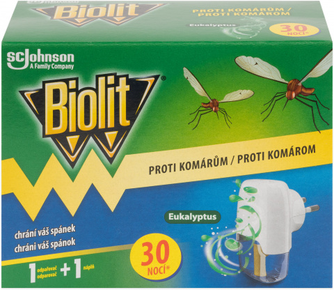 Biolit el.odpařovač proti komárům 21ml 30 nocí