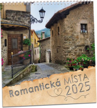 Kalendář nástěnný Aria G KN295 Romantická místa 2025 foto