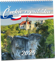 Kalendář nástěnný Aria G KN297 Česká Republika 2025 foto