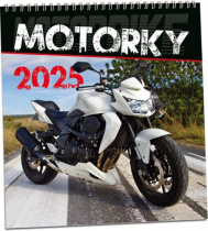 Kalendář nástěnný Aria G KN292 Motorky 2025 foto