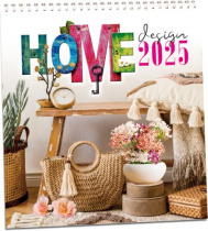 Kalendář nástěnný Aria G KN287 Home design 2025 foto