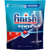 Finish tablety do myčky 20ks POWER All in 1 foto