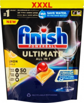 Finish tablety do myčky 50ks ULTIMATE All in 1 lemon foto