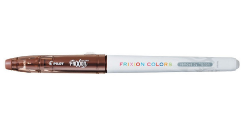 Fix gumovací Pilot FriXion Colors hnědý