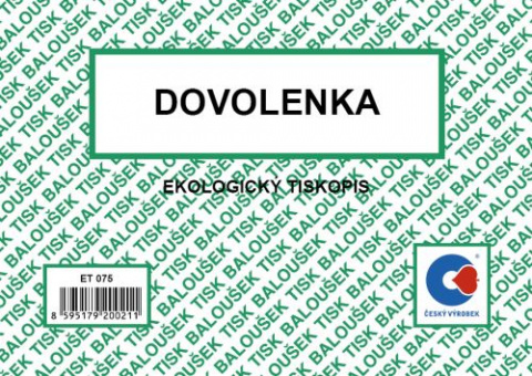 Dovolenka A6 Bal. ET075