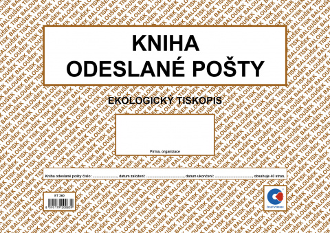 Kniha odeslané pošty ET360