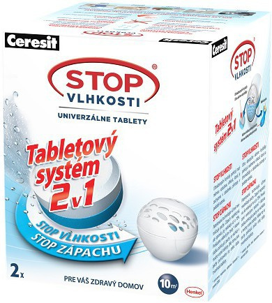 Ceresit STOP vlhkosti - náhradní tablety 2x300g