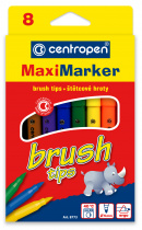 Popisovače sada 8773/8 MAXI Brush foto